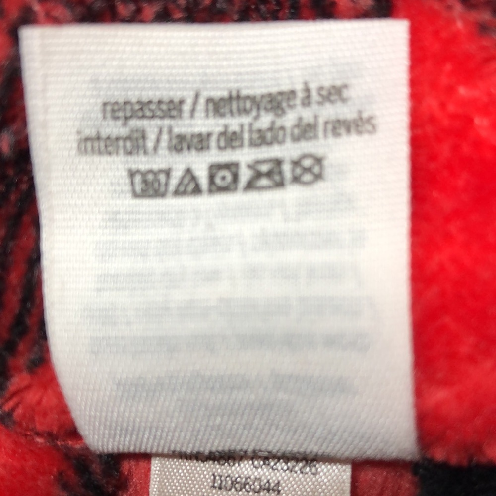 Women’s PINK Red/Black Robe M/L - Picture 7 of 8
